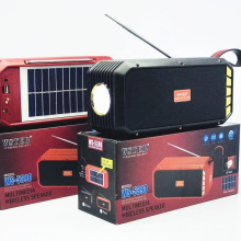 WSTER WS5390 Support USB TF CARD FM RADIO With Torch Smart Speaker Manufacturer Solar Powered Speakers